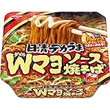 日清食品 デカうま Wマヨソース焼そば 153g×12個