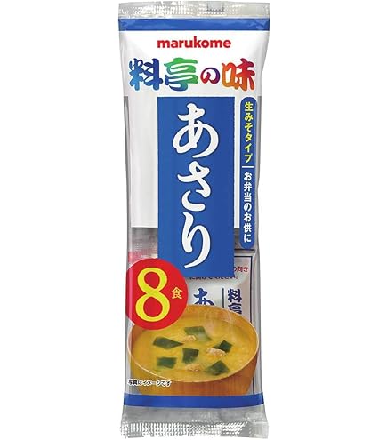Amazon | マルコメ 生みそ汁 料亭の味わかめ 即席味噌汁 12食×12袋