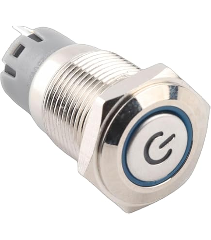 Nilight 8pcs 12v 20a Round Blue Toggle Led Rocker Switch On- | Meses - View #6