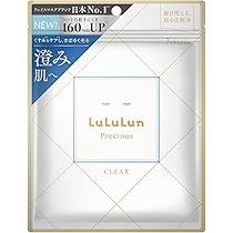 Amazon.co.jp: ルルルンプレシャス ホワイト（クリア） フェイスマスク