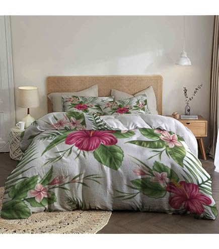 Amazon｜PNEJOEF 【布団カバー クイーン4点セット】 枕カバー