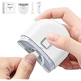 【更新版】電動爪切り 電動つめきり 爪削り 電動 自動爪切り ネイルケア 照明LED 2段階スピード Type-C充電式 簡単操作 爪切り 低騒音 安全 子供/大人/高齢者に向け