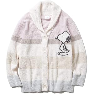 [ジェラート ピケ] 【SNOOPY】ボーダーショールカーディガン PWNT205039 レディース PASTEL Fr…