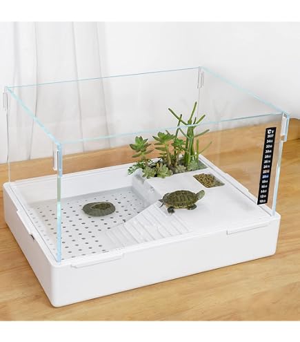 Box Turtle Tank Clioran Turtle Tank Habitat Kit - Multi-Function ...