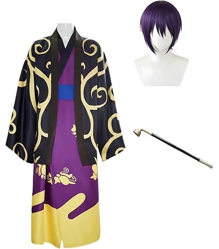 Amazon.co.jp: [WUBA] 高杉晋助 コスプレ衣装 銀魂 たかすぎしんすけ