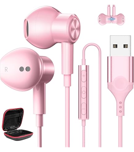 イヤフォン(パソコン用) Amazon.co.jp: MACLE イヤホン USB マイク付き PC パソコン用 イヤホン