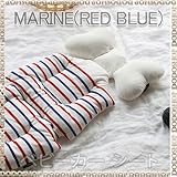 ベビーカーシート ベビーカークッション チャイルドシート marine-redblue