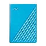 WD ポータブルHDD 4TB USB3.0 ブルー My Passport 暗号化 パスワード保護 外付けハードディスク / メーカー3年保証 WDBPKJ0040BBL-WESN 国内正規代理店品