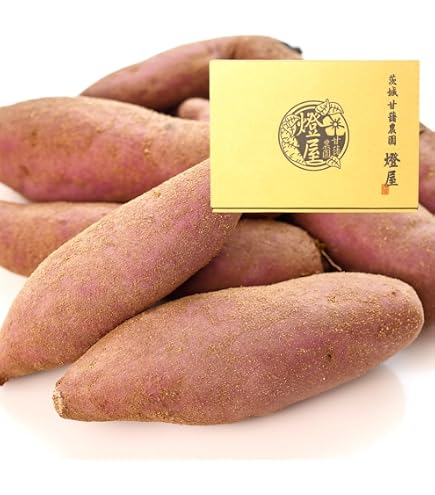 Amazon.co.jp: 茨城県産 さつまいも 追熟 紅はるか 5kg箱 (Mサイズ