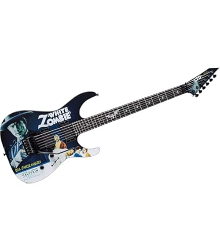 Amazon | ESP Guitars 6弦メタルエレキギター、ブラックサテン