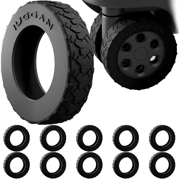 Amazon | [OMKUY] スーツケース キャスターカバー 8個セット キャリー