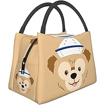 Amazon｜ランチバッグ ダッフィー 保冷バッグ 弁当バッグ 大容量
