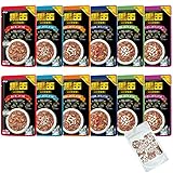 黒缶 パウチ 総合栄養食 グレインフリー ゼリータイプ 6種 70g×12 （各種2袋：計12袋） くまねこ本舗特製猫柄ミニ保存ジッパー袋付き セット