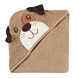 Luvable Friends Animal Face Hooded Towel, Dog by BabyVision [並行輸入品]