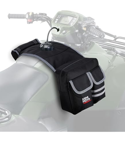 VEVOR ATV Rear Storage Bag, 68L ATV Rear Cargo Bag With Sponge Seat Cushion & Bottle - View #7