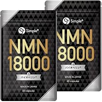 Amazon | NMN サプリメント 18000mg (1粒300mg) 60日分 吸収率を向上