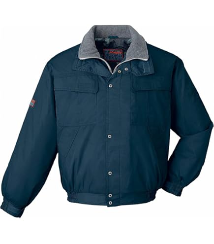 Amazon.co.jp: 自重堂 Field Message 48420 防寒ブルゾン(フード付