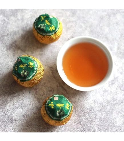 Amazon.co.jp: JQ TEAS 小青柑 プーアル茶 250g 高級プーアル茶