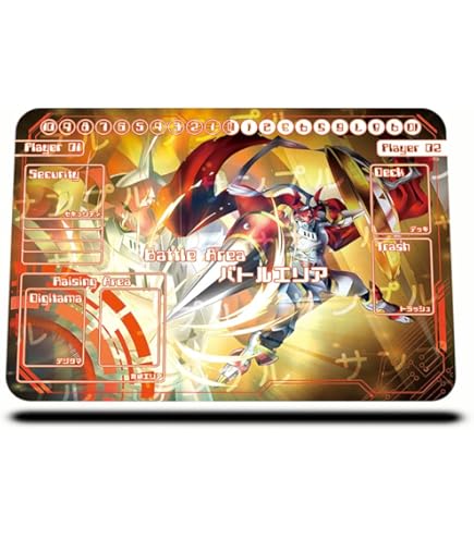 Amazon.co.jp: プレイマット マウスパット デジモンカードゲーム
