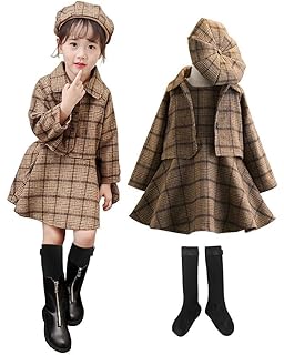 Amazon Feiscat レトロ ワンピース ロカビリー ワンピース ヘプバーン ドレス スイング スカート 女の子 夏服 ロカビリードレス 洋服 ハイウエスト スカート キッズドレス 子供 夏服 女の子 ガールズ ワンピース チュニック 通販