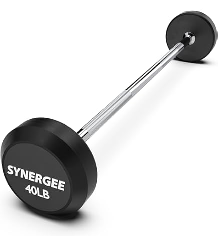 Amazon | Synergee 固定式50ポンドイージーカールバー