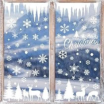 Amazon.co.jp: CINECE クリスマス 静電ステッカー ウォールステッカー