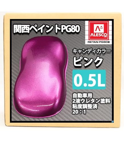 Amazon.co.jp: 【500g調色対応】濃縮 キャンディーカラー 原液 ピンク