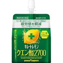 Amazon.co.jp: キレートレモン レモンチャージゼリー 165g×30個 ポッカ