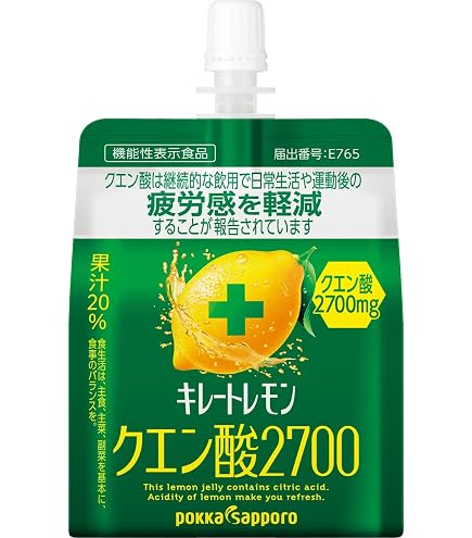 Amazon.co.jp: inゼリー エネルギー レモン 塩分プラス 36個セット