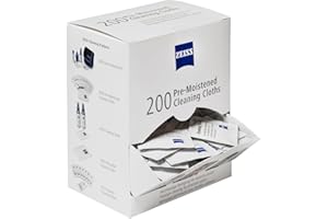 ZEISS ZE Z 2203468 Pre-Moistened Cleaning Wipes (Pack of 200)