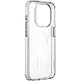Belkin iPhone 15 Pro用クリアケース MagSafe対応 マグネット搭載 薄型 超耐衝撃 UV耐性 黄ばみ防止 ソフトTPU MSA021btCL