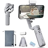 hohem XE Kit ジンバルスマホ用 3軸 折りたたみ式スタビライザー片手持ち軽量ジンバルiPhone＆Android対応 磁気フィルライト付き 手ブレ防止 Vlog YouTuber Live Stream