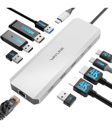 Dell Laptop Extension Adapter USB 3.1 Type-C Connection (HDMI/DP