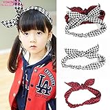 YISYO ベビーヘアバンド 　ヘアリボン　 ヘアカチューシャ 冬　布　ヘアアクセサリー 髪飾り 新生児 赤ちゃん 出産祝い 内祝い お宮参り 誕生日 100日記念 こどもの日 記念撮影 プレゼント 