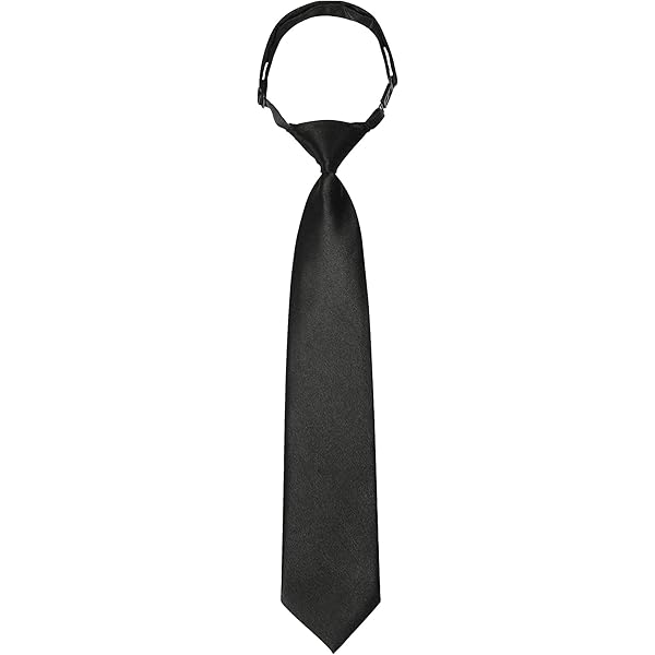 Vesuvio Napoli Boys Clip-On Neck Tie - Solid Burgundy, Youth Size, 14 Inches | Easy Wear Formal Tie
