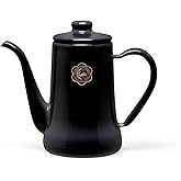 月兎印 スリムポット 0.7L ブラック