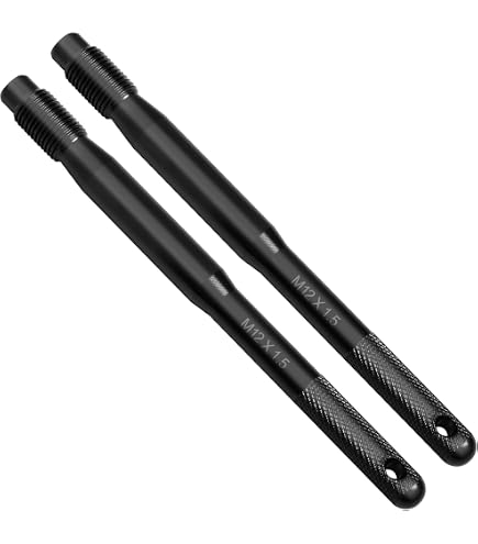 Amazon.co.jp: M12 P1.25 ホイールブラックボルト テーパー60° M12 P1 