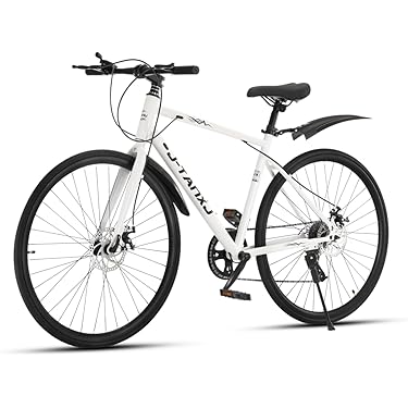 新品 ロードバイク マウンテン ロード 自転車 アウトドア 通勤通学 白 Amazon.co.jp 最新リリース: ロードバイク の新着ランキングです。