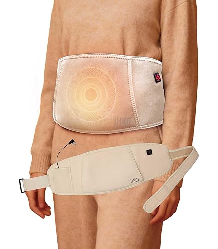 Amazon.co.jp : 電熱腰ベルト 温熱ベルト USB給電式 65℃・55℃・45℃の3