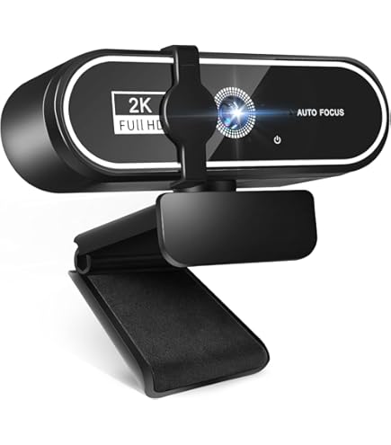 Amazon.co.jp: Webカメラ ウェブカメラ HD 2K マイク内蔵 プライバシー