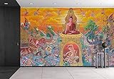 wall26 – 自己粘着壁紙大壁壁画シリーズ 66"x96" WMR-WP-X-D735-66x24x4