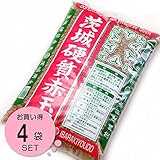 [まとめ買い]茨城産硬質赤玉土 約１４リットル 中粒 ４袋入り
