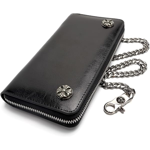 Amazon.co.jp: Chrome Hearts Long Single Fold Chips 3 Bill with