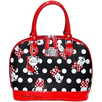Amazon | [Loungefly] ミニーマウス ブラックベース・ポルカドット 