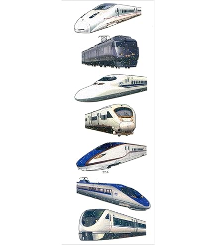 Amazon | 奥山商会 全66車両セット Lin-ne 電車機関車シール ラメ入り