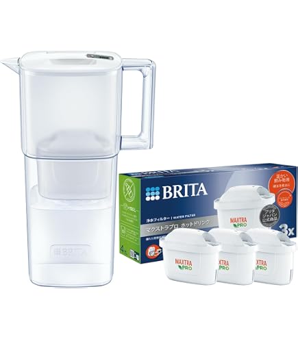 Amazon.co.jp: BRITA ブリタ アルーナ 2.4L (浄水部容量1.25L