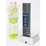【NICHIFLRO 】 ニチフロ ハーバリウム 日本香堂 かゆらぎ LEDコースター お供え 長持ち 枯れない花 六角瓶 日本製 しずか (グリーン, お香ＬＥＤ台座セット)