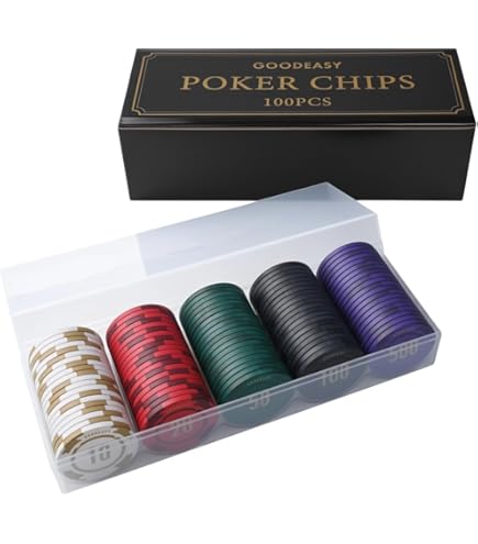 Amazon | 【PokerGoods】セラミック ポーカー チップ カジノ チップ 25