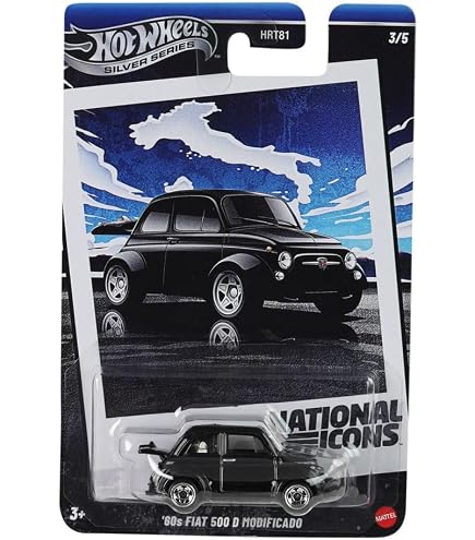 Matchbox Fiat 500e Mit Beweglichen Teilen – Detailgetreue Miniatur Im Maßstab 1:64 | 2021 Edition, Spielzeugauto