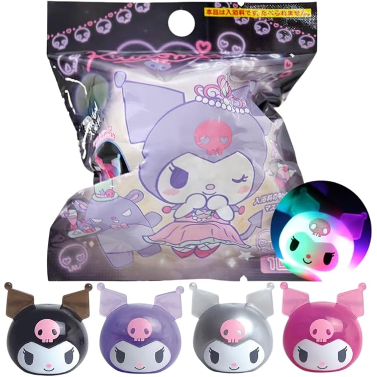 Amazon | サンタン 光る マイメロディ バスボール ピーチの香り 75g 1